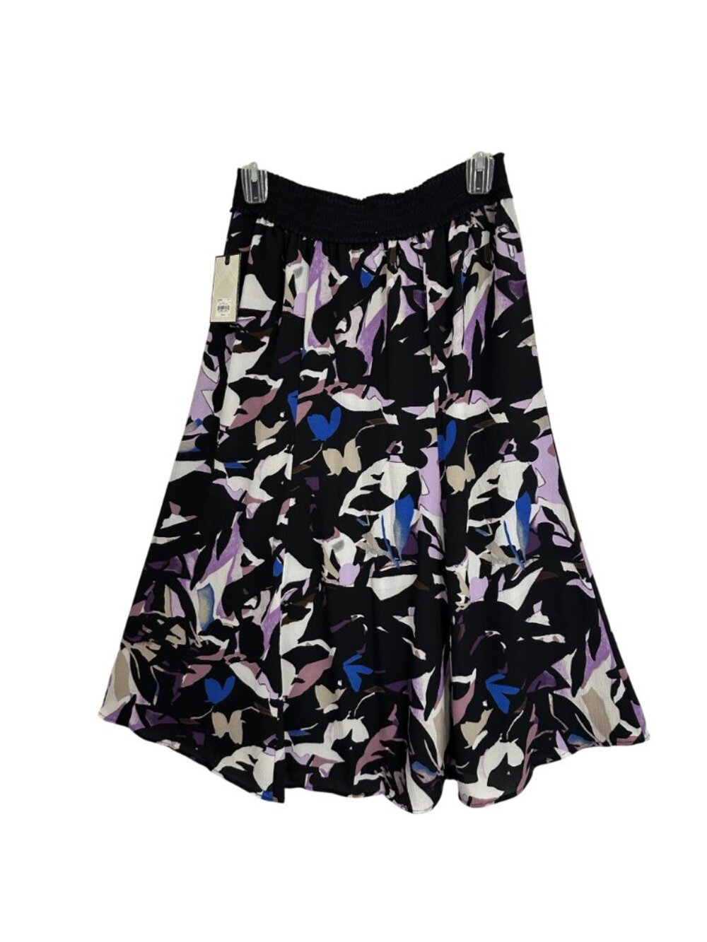 Dana Buchman Petite Artsy Multicolor Maxi Skirt PL Fully Lined Boho Whimsy - Picture 3 of 9